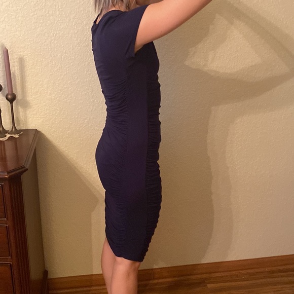 NWOT Venus navy blue bodycon dress size s - Picture 2 of 4
